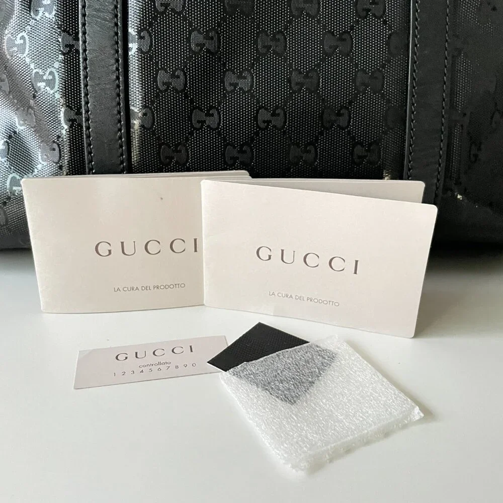 GUCCI Open Tote GG Imprime Large